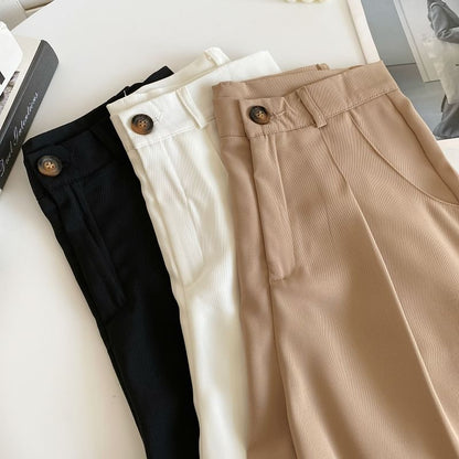 High Waist Plain Shorts mySite