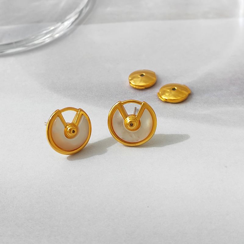 Geometric Stud Earring SpreePicky