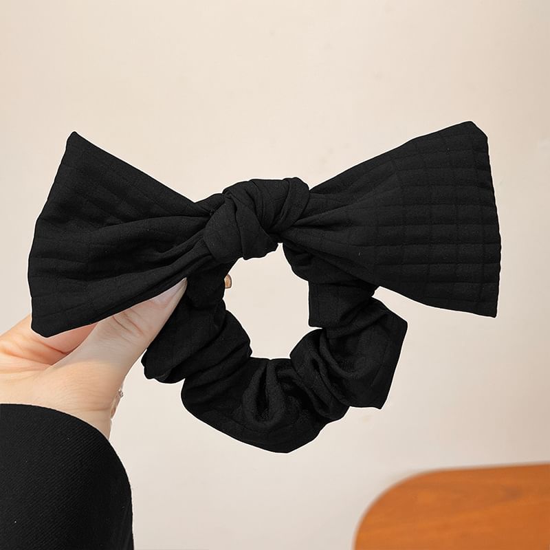 Bow Fabric Scrunchie / Plain Fabric Scrunchie SpreePicky