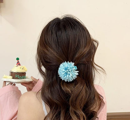 Floral Fabric Hair Clip SpreePicky