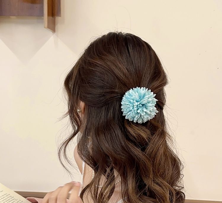 Floral Fabric Hair Clip SpreePicky