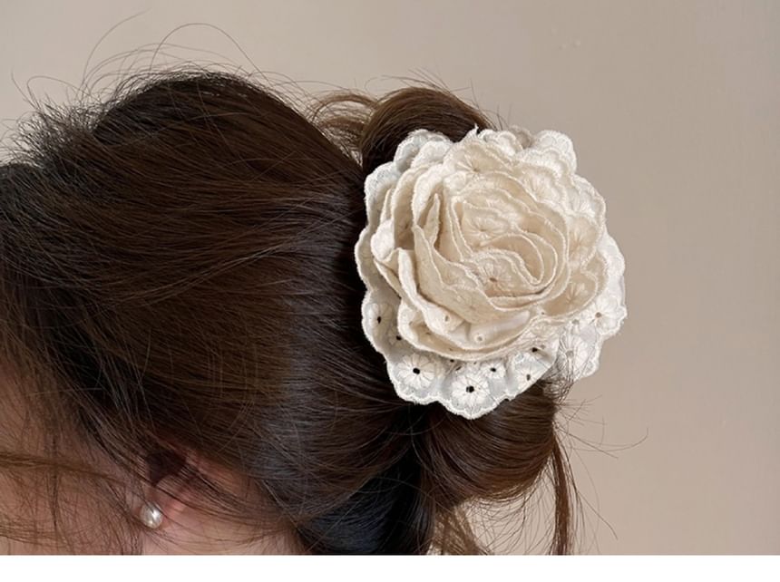 Floral Lace Hair Clamp SpreePicky