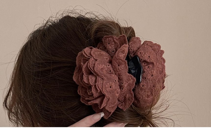 Floral Lace Hair Clamp SpreePicky