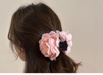 Floral Lace Hair Clamp SpreePicky