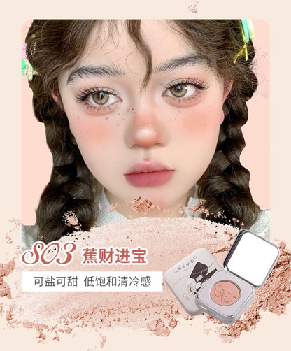 Orchestra Series Metal Box Powder Blusher SpreePicky