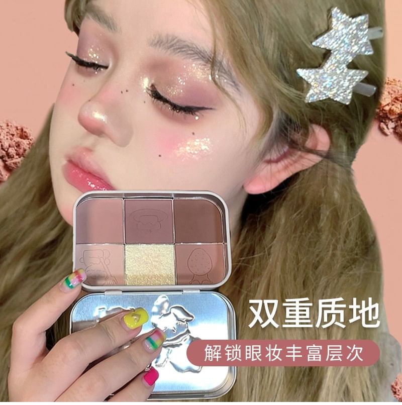 Tea Party Series Metal Box Eyeshadow Palette #02 SpreePicky