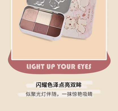 Tea Party Series Metal Box Eyeshadow Palette #02 SpreePicky