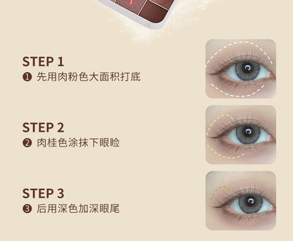 Tea Party Series Metal Box Eyeshadow Palette #02 SpreePicky