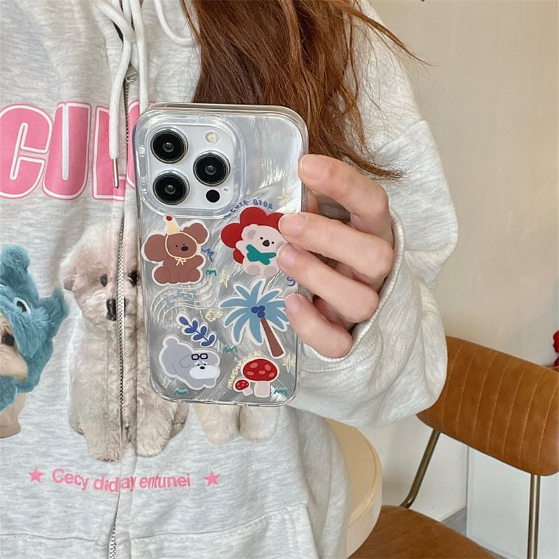 Cartoon Phone Case - 15 Pro Max / 15 Pro / 15 / 14 Pro Max / 14 Pro / 14 / 13 Pro Max / 13 Pro / 13 / 12 Pro Max / 12 Pro / 12 / 11 SpreePicky