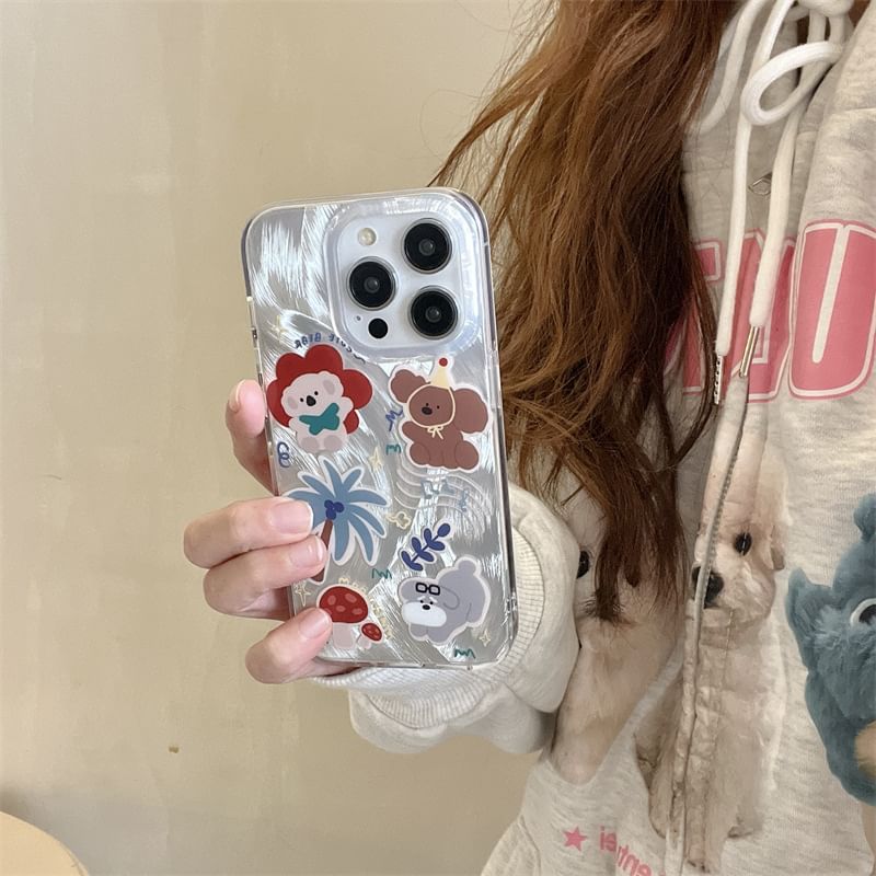 Cartoon Phone Case - 15 Pro Max / 15 Pro / 15 / 14 Pro Max / 14 Pro / 14 / 13 Pro Max / 13 Pro / 13 / 12 Pro Max / 12 Pro / 12 / 11 SpreePicky