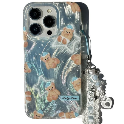 Bear Phone Case - 15 Pro Max / 15 Pro / 15 / 14 Pro Max / 14 Pro / 14 / 13 Pro Max / 13 Pro / 13 / 12 Pro Max / 12 Pro / 12 / 11 SpreePicky