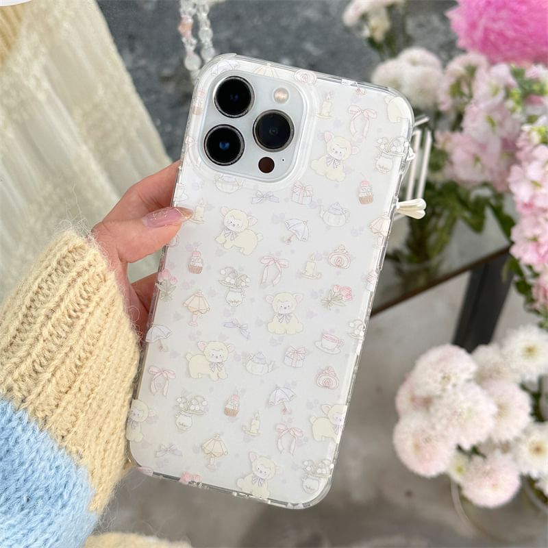 Sheep Phone Case - 15 Pro Max / 15 Pro / 15 / 14 Pro Max / 14 Pro / 14 / 13 Pro Max / 13 Pro / 13 / 12 Pro Max / 12 Pro / 12 SpreePicky