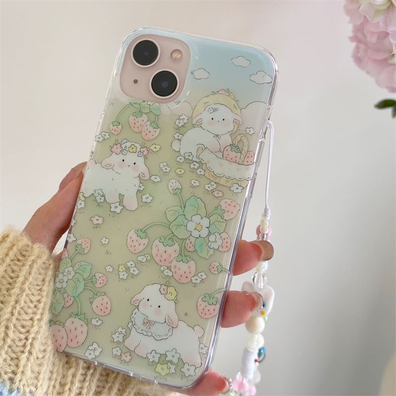 Sheep Phone Case - 15 Pro Max / 15 Pro / 15 / 14 Pro Max / 14 Pro / 14 / 13 Pro Max / 13 Pro / 13 / 12 Pro Max / 12 Pro / 12 SpreePicky