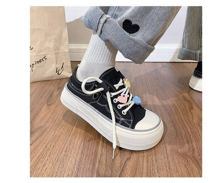 Platform Canvas Sneakers mySite