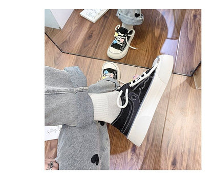 Platform Canvas Sneakers mySite