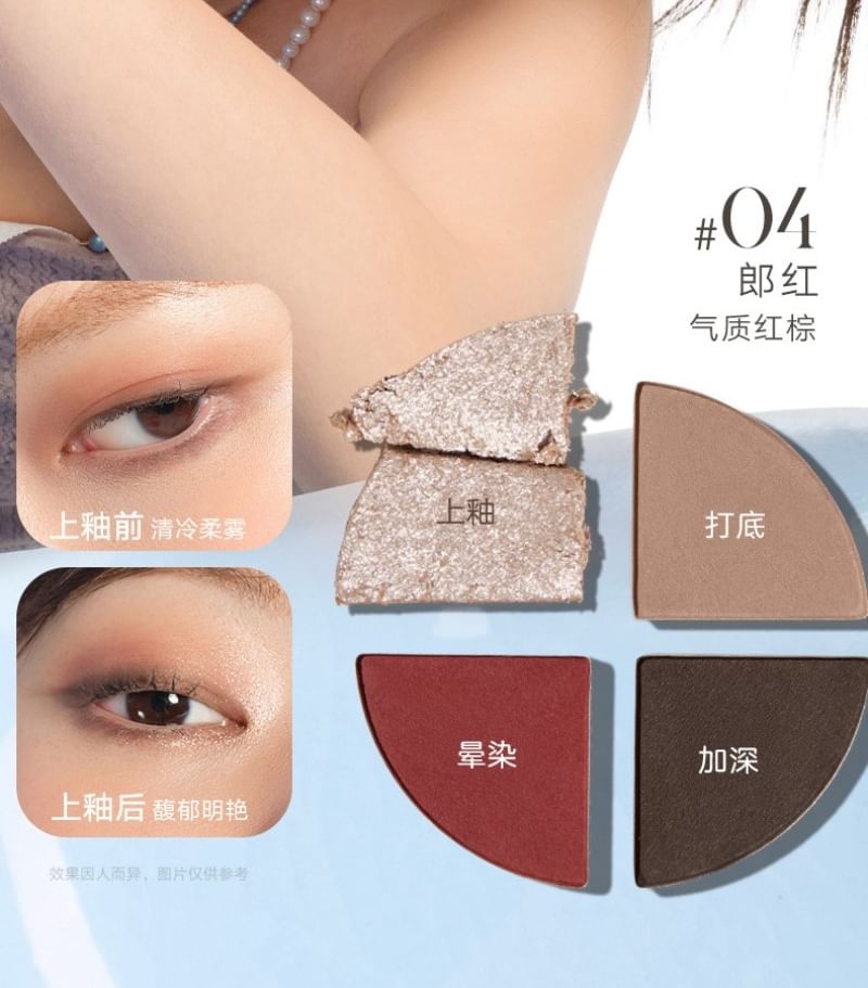 Glazed 4 Color Eyeshadow mySite