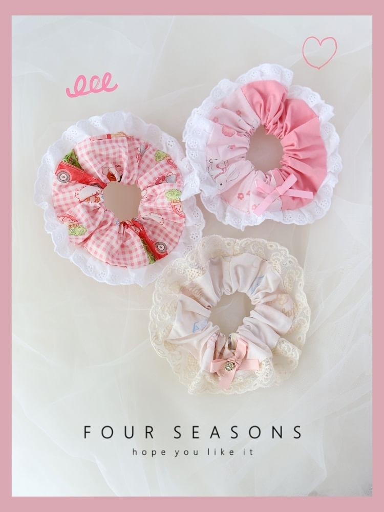 Japanese Lace Scrunchie SpreePicky