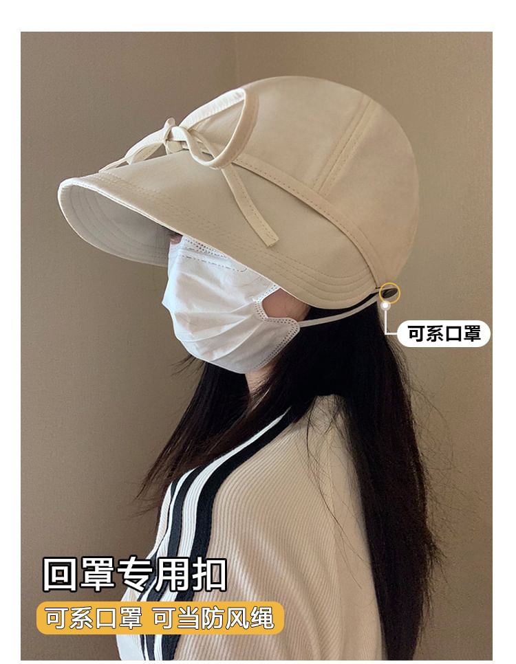 Bow Plain Bucket Hat SpreePicky