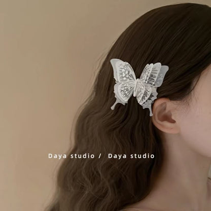 Butterfly Alloy Hair Clip SpreePicky