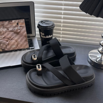 Platform Slide Sandals SpreePicky