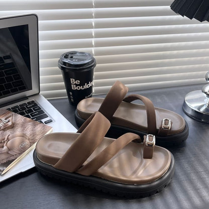 Platform Slide Sandals SpreePicky