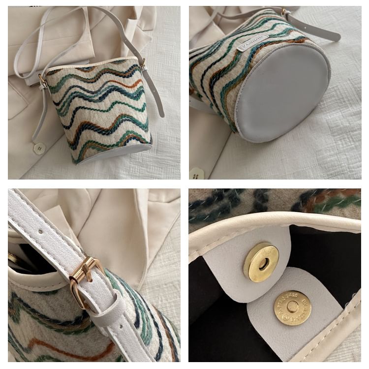 Applique Bucket Bag SpreePicky