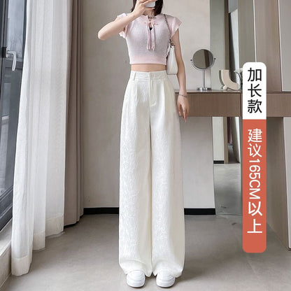 High Rise Plain Shirred Wide Leg Pants SpreePicky