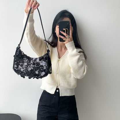 Sequin Shoulder Bag SpreePicky