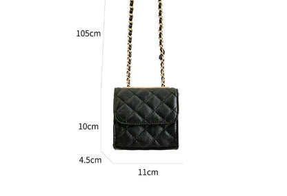 Chain Strap Quilted Flap Crossbody Bag SpreePicky