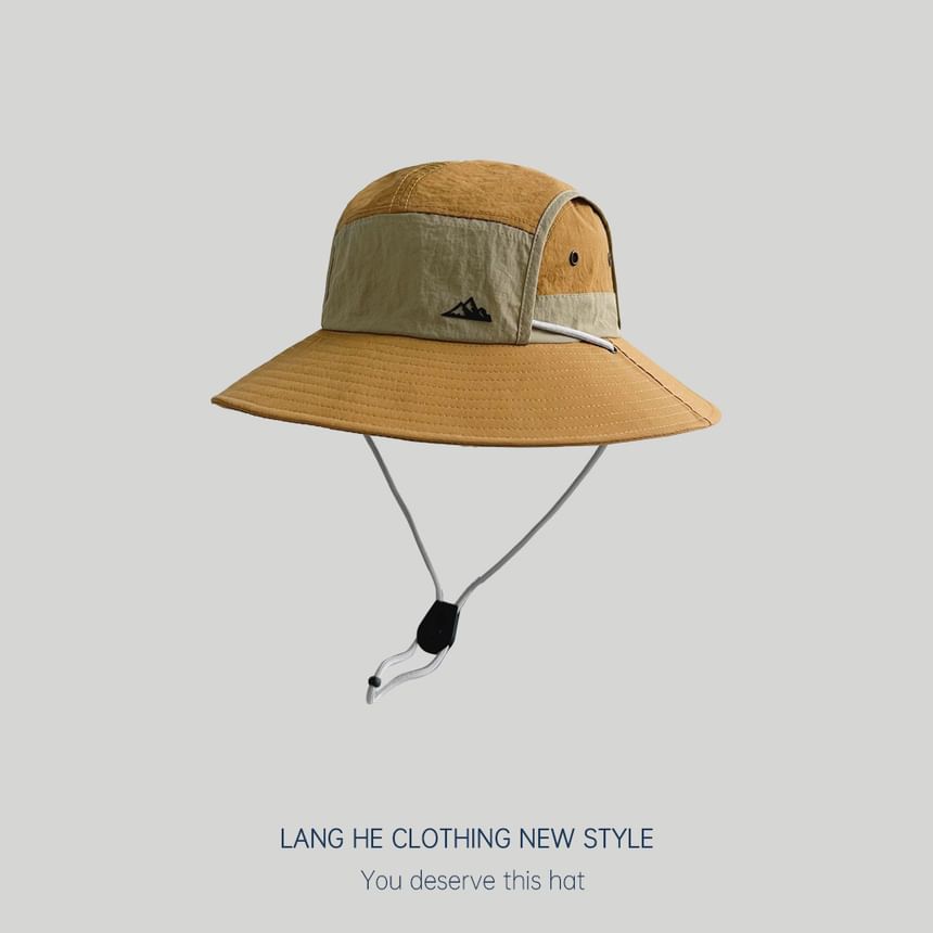 Color Panel Bucket Hat SpreePicky