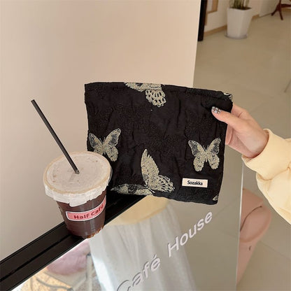 Butterfly Print Tote Bag / Shopping Bag / Pouch SpreePicky