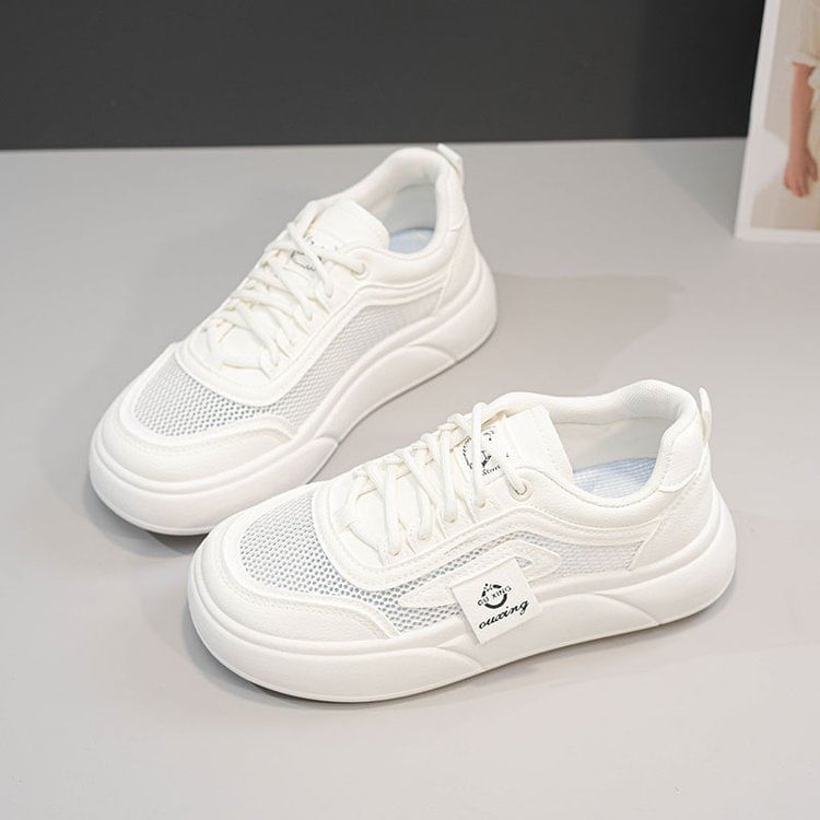 Lettering Label Platform Sneakers mySite