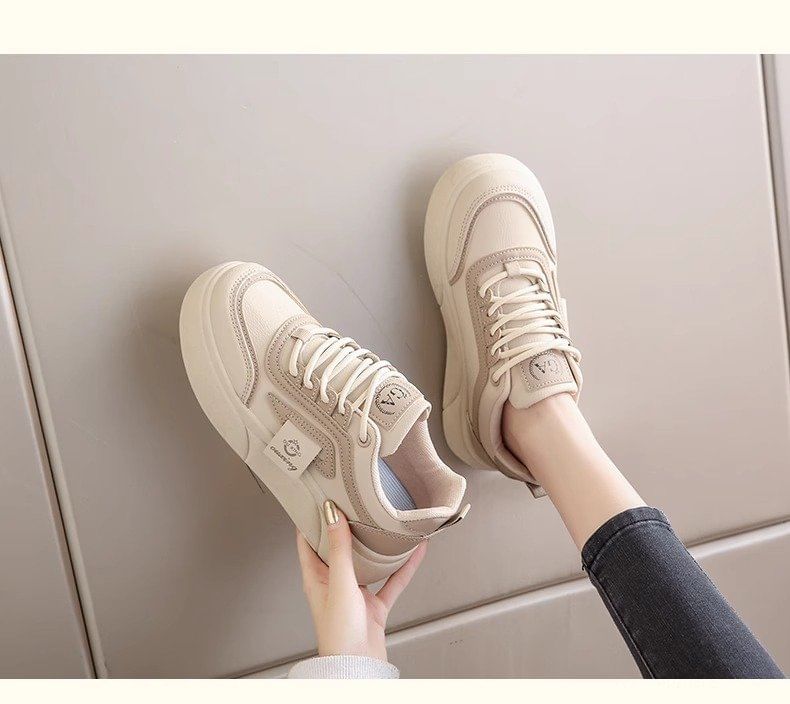 Lettering Label Platform Sneakers mySite