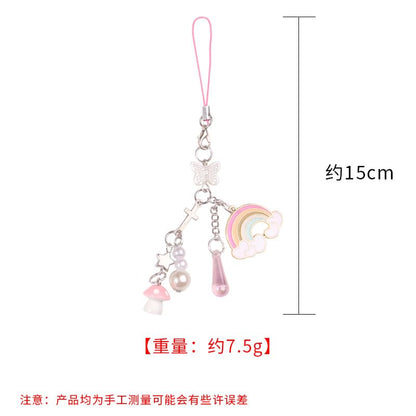 Rainbow / Shell Acrylic Phone Charm SpreePicky