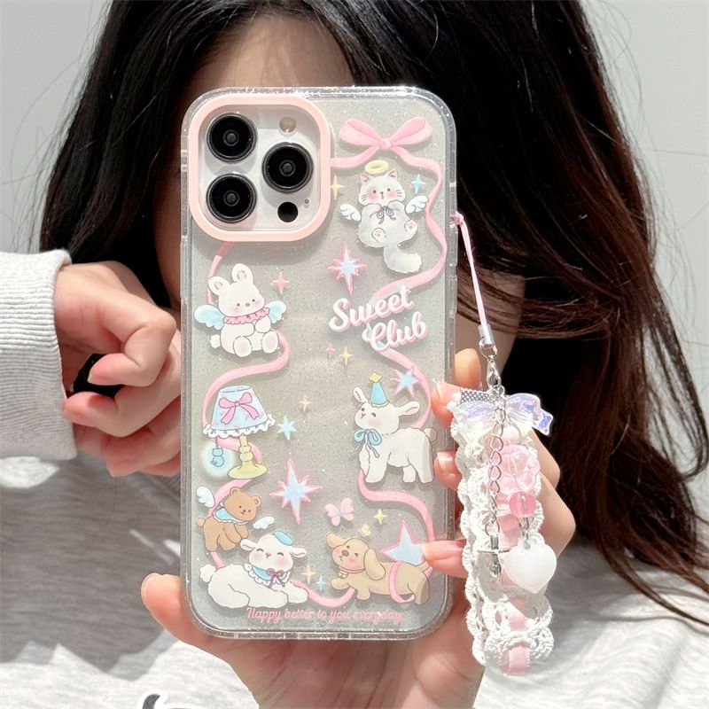 Animal Glitter Phone Case - iPhone 15 Pro Max / 15 Pro / 15 / 14 Pro Max / 14 Pro / 14 / 13 Pro Max / 13 Pro / 13 / 12 Pro Max / 12 Pro / 12 / 11 SpreePicky