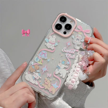 Animal Glitter Phone Case - iPhone 15 Pro Max / 15 Pro / 15 / 14 Pro Max / 14 Pro / 14 / 13 Pro Max / 13 Pro / 13 / 12 Pro Max / 12 Pro / 12 / 11 SpreePicky