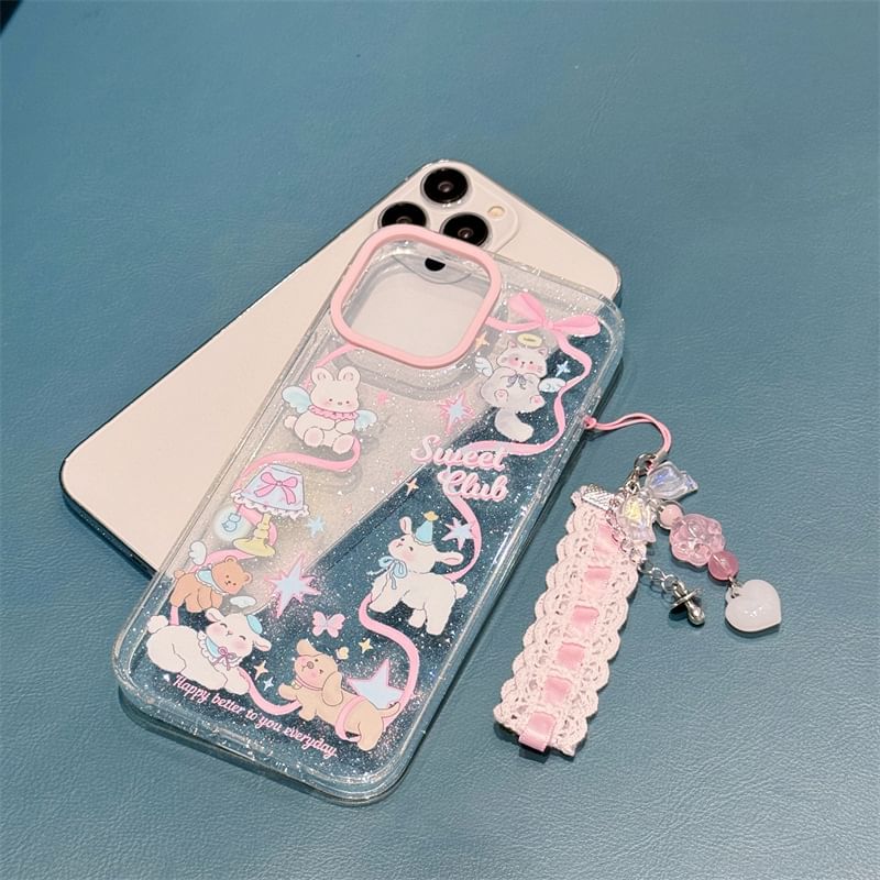 Animal Glitter Phone Case - iPhone 15 Pro Max / 15 Pro / 15 / 14 Pro Max / 14 Pro / 14 / 13 Pro Max / 13 Pro / 13 / 12 Pro Max / 12 Pro / 12 / 11 SpreePicky