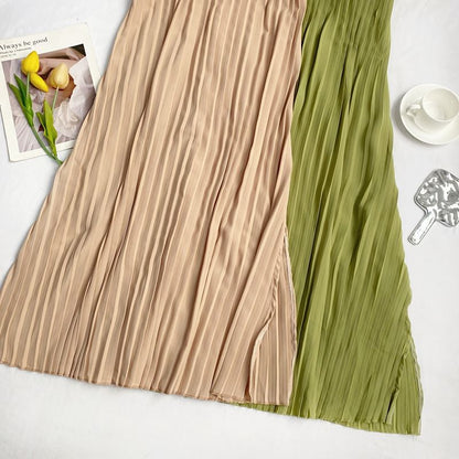 Spaghetti Strap Plain Maxi Sundress mySite