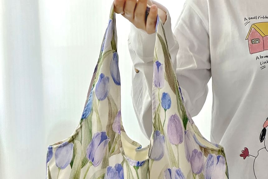 Floral Tote Bag / Bag Charm / Set SpreePicky