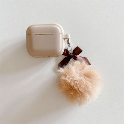 Ribbon Pom Pom AirPods / Pro Earphone Case Skin SpreePicky