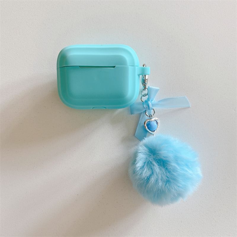 Ribbon Pom Pom AirPods / Pro Earphone Case Skin SpreePicky