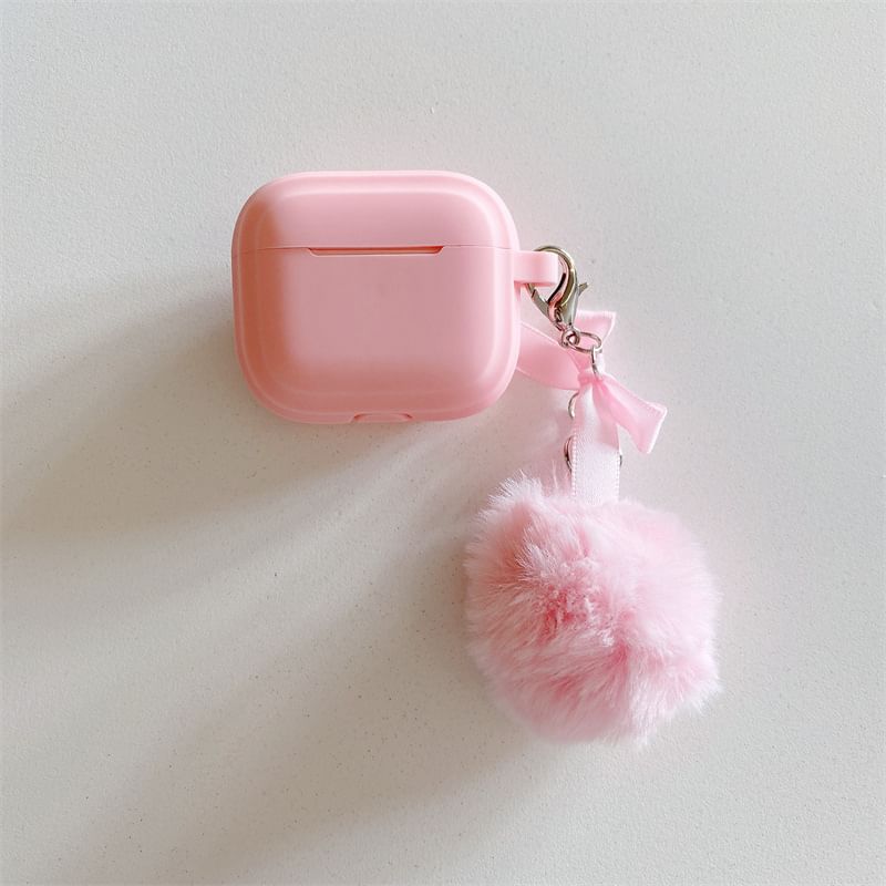 Ribbon Pom Pom AirPods / Pro Earphone Case Skin SpreePicky