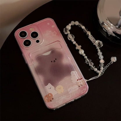 Animal Card Holder Phone Case SpreePicky