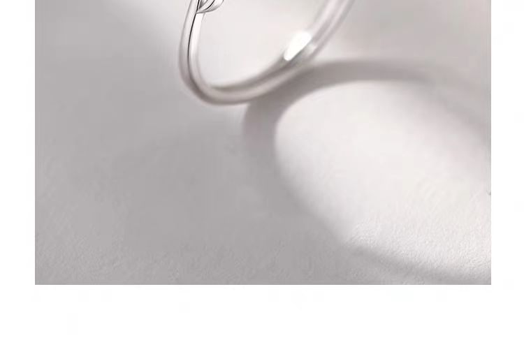 Wave Sterling Silver Open Ring SpreePicky