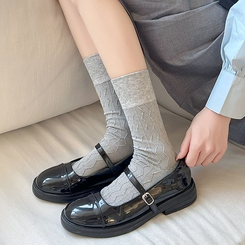 Wavy Striped Socks SpreePicky