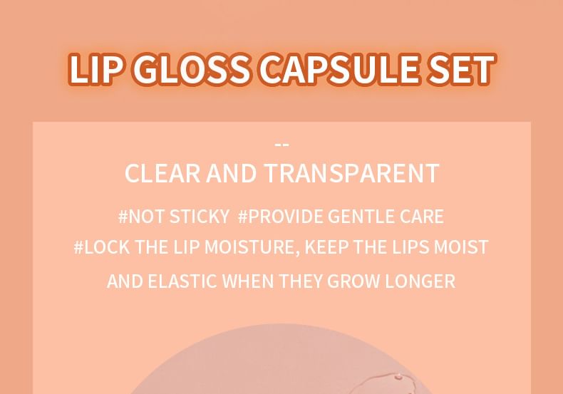 Lip Oil Capsule Set SpreePicky