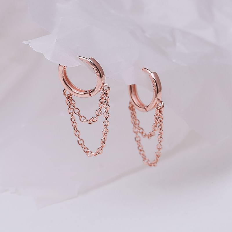 Chain Alloy Dangle Earring mySite