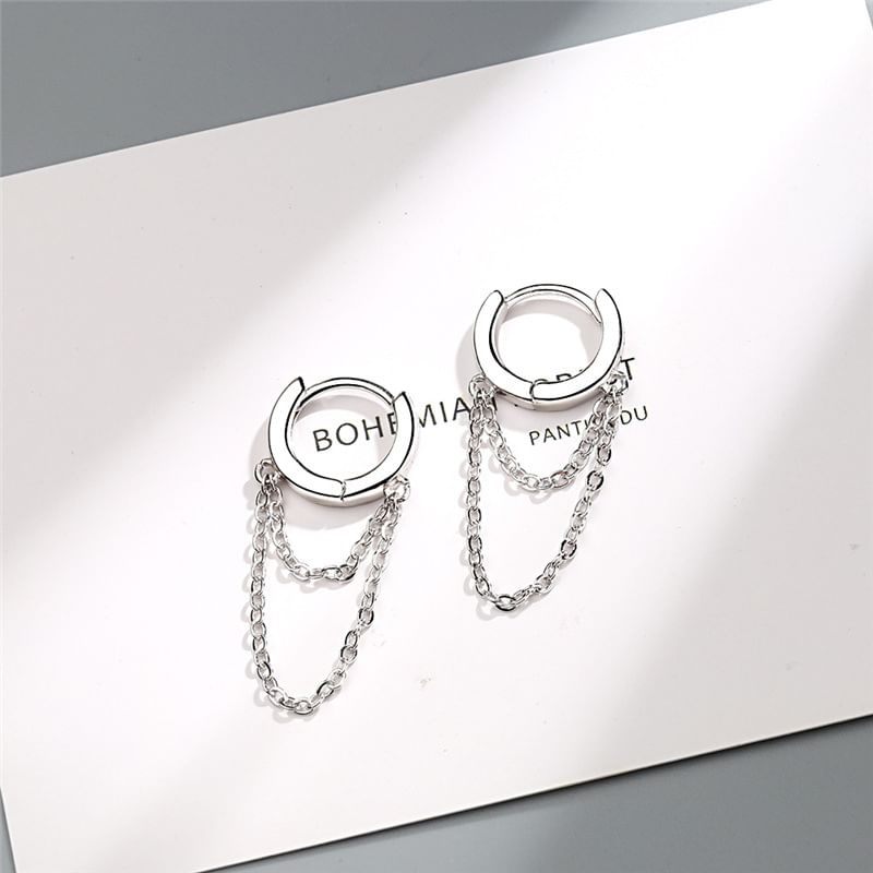 Chain Alloy Dangle Earring mySite