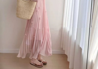 Sleeveless Plain Maxi A SpreePicky