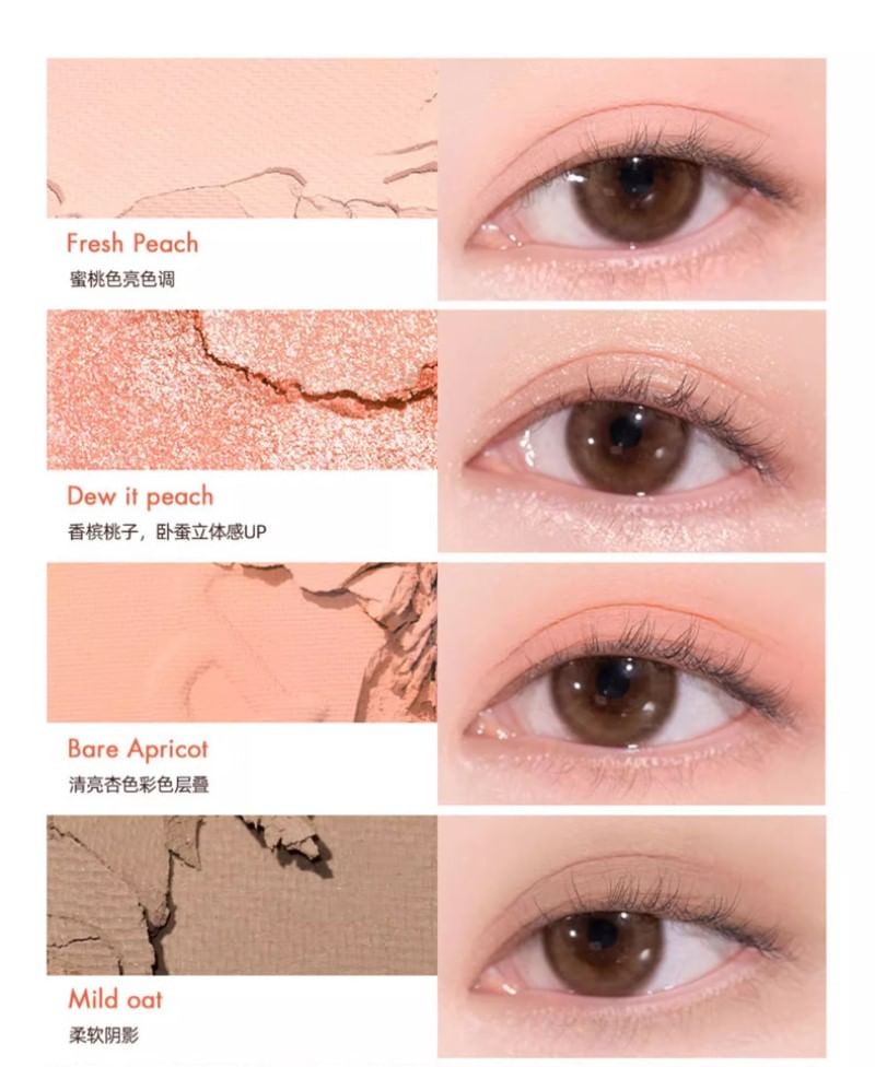 6 Shade Eyeshadow Palette - #01 Apricot Mood mySite